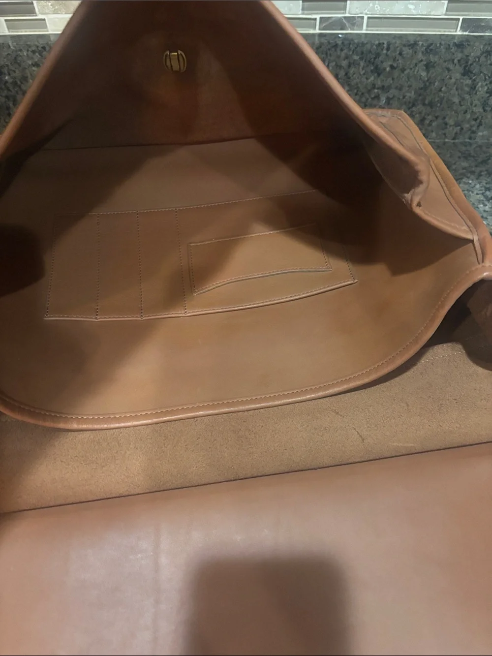 VInTAGE Coach Beekman Brown Leather Briefcase with Gold Hardware